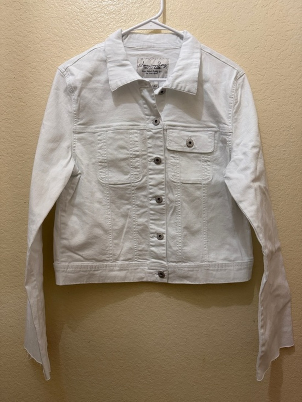 American Rag White Denim Jacket - Women's